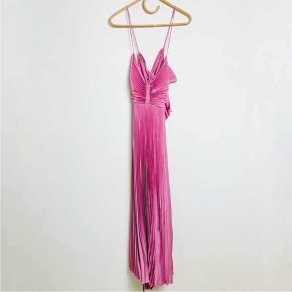 A.L.C. Gemini Pleated Cut Out Midi Dress in
Chateau Rose NWT - Picture 5 of 8